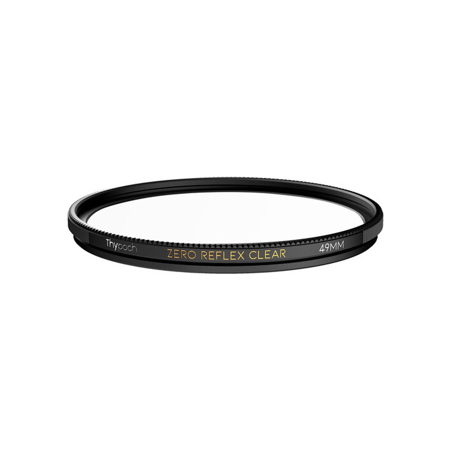 Thypoch Zero Reflex átlátszó UV-szűrő (49 mm, fekete)