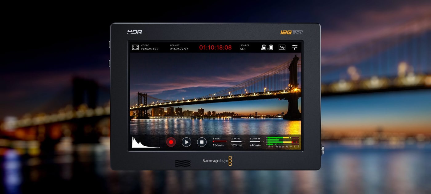 Video Assist 7″ 12G HDR – Szuperfényes, széles színskálájú HDR-kijelző
