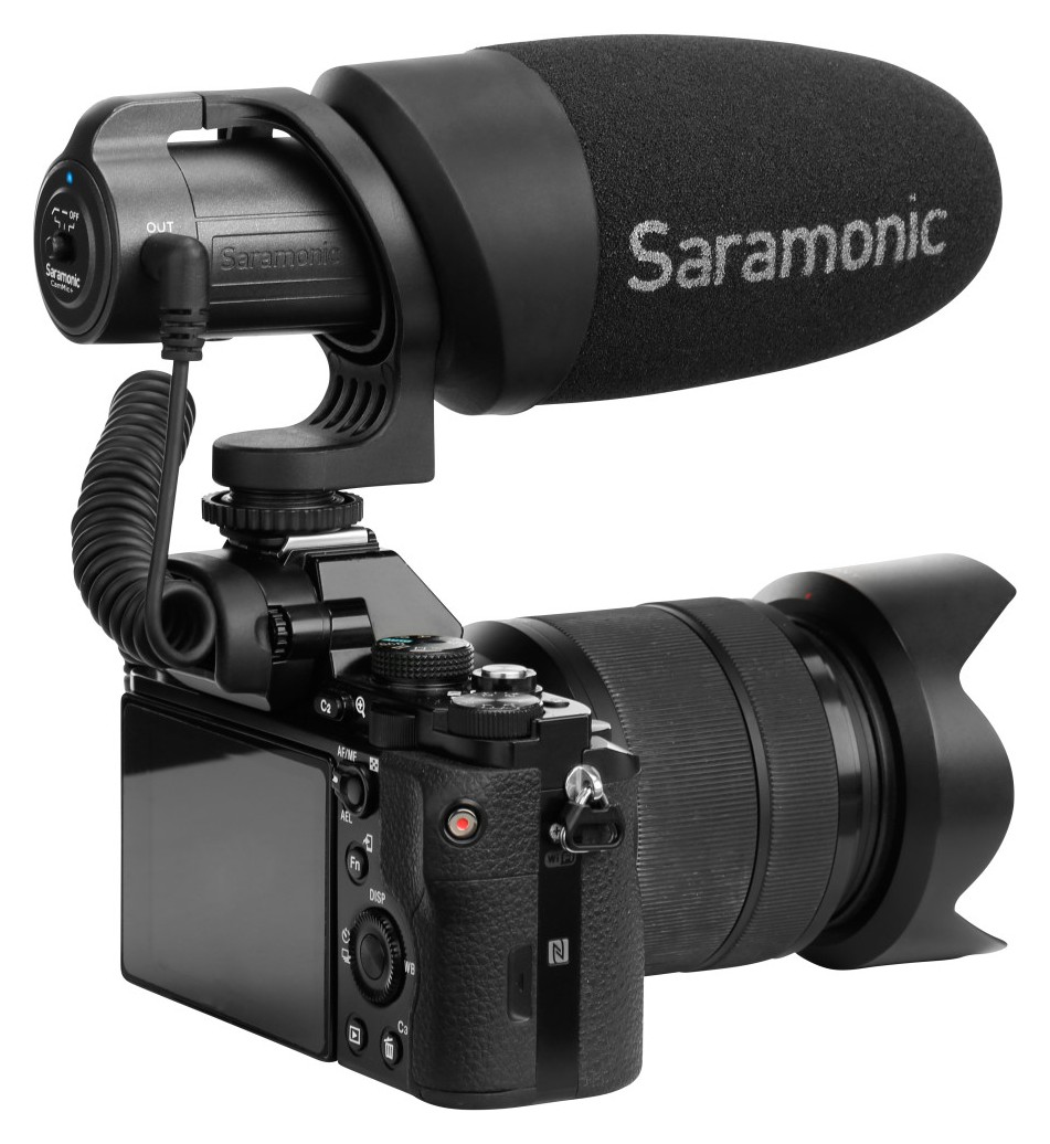 Saramonic CamMic+ – Fényképezőgépre és kamerára