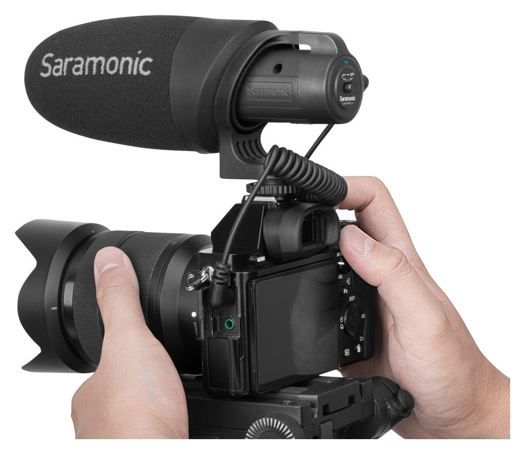 Saramonic CamMic+ – Telefon, tablet és vlog