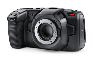 Blackmagic Pocket Cinema Camera 4K – MFT bajonett meglévő és adapterrel csatlakoztatott objektívekhez