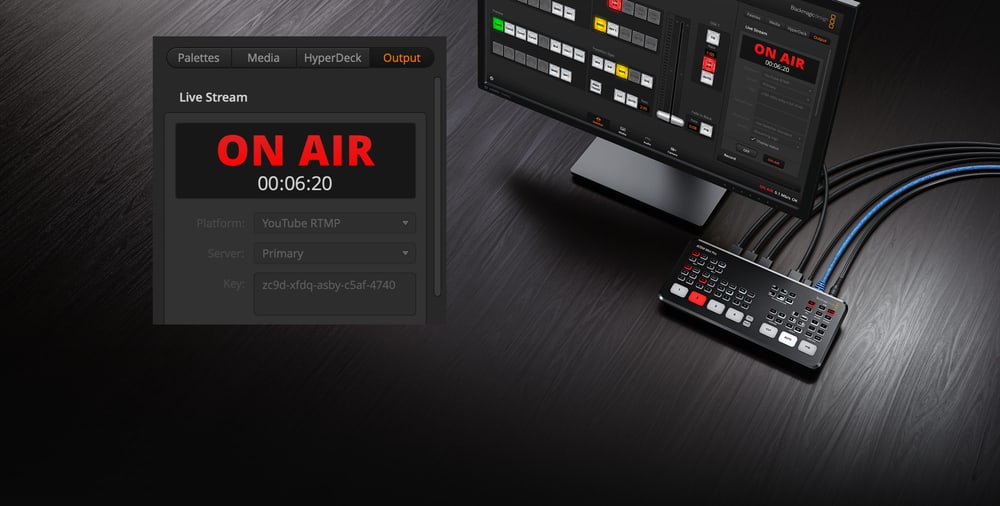 ATEM Mini Pro – Streamelés közvetlenül Etherneten