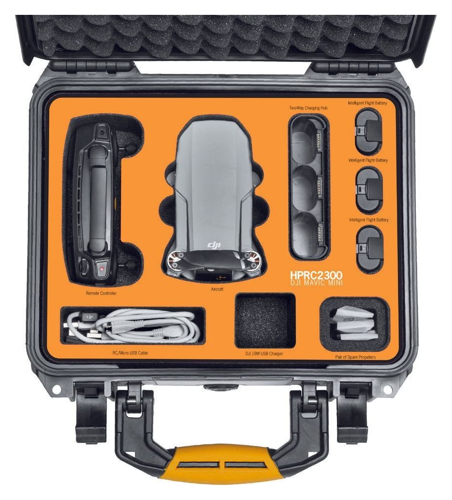 HPRC 2300 – Egyedi habbetét: DJI Mavic Mini
