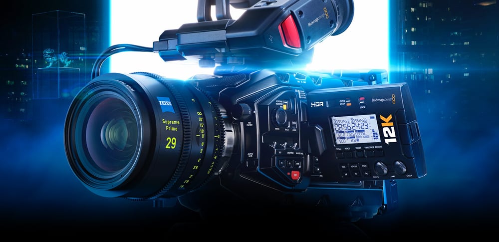 Blackmagic URSA Mini Pro 12K – 12K Super 35 érzékelő