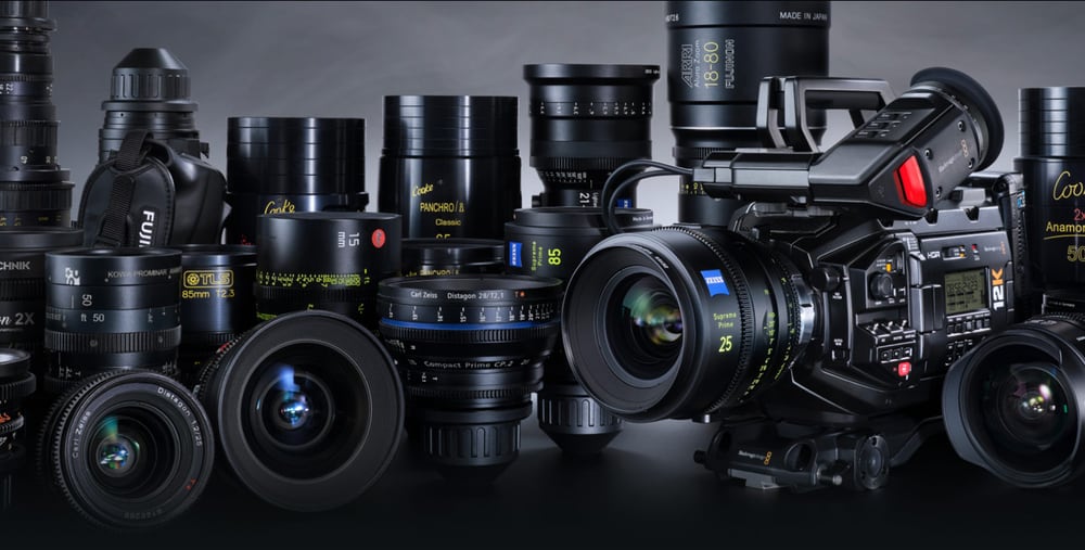 Blackmagic URSA Mini Pro 12K – Cserélhető PL, EF és F bajonett
