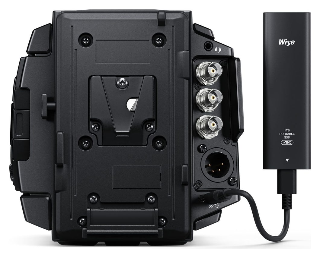 Blackmagic URSA Mini Pro 12K – Háromféle rögzítési lehetőség