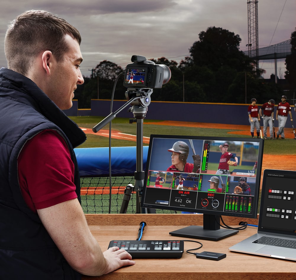 ATEM Streaming Bridge – Helyi hálózat és internet