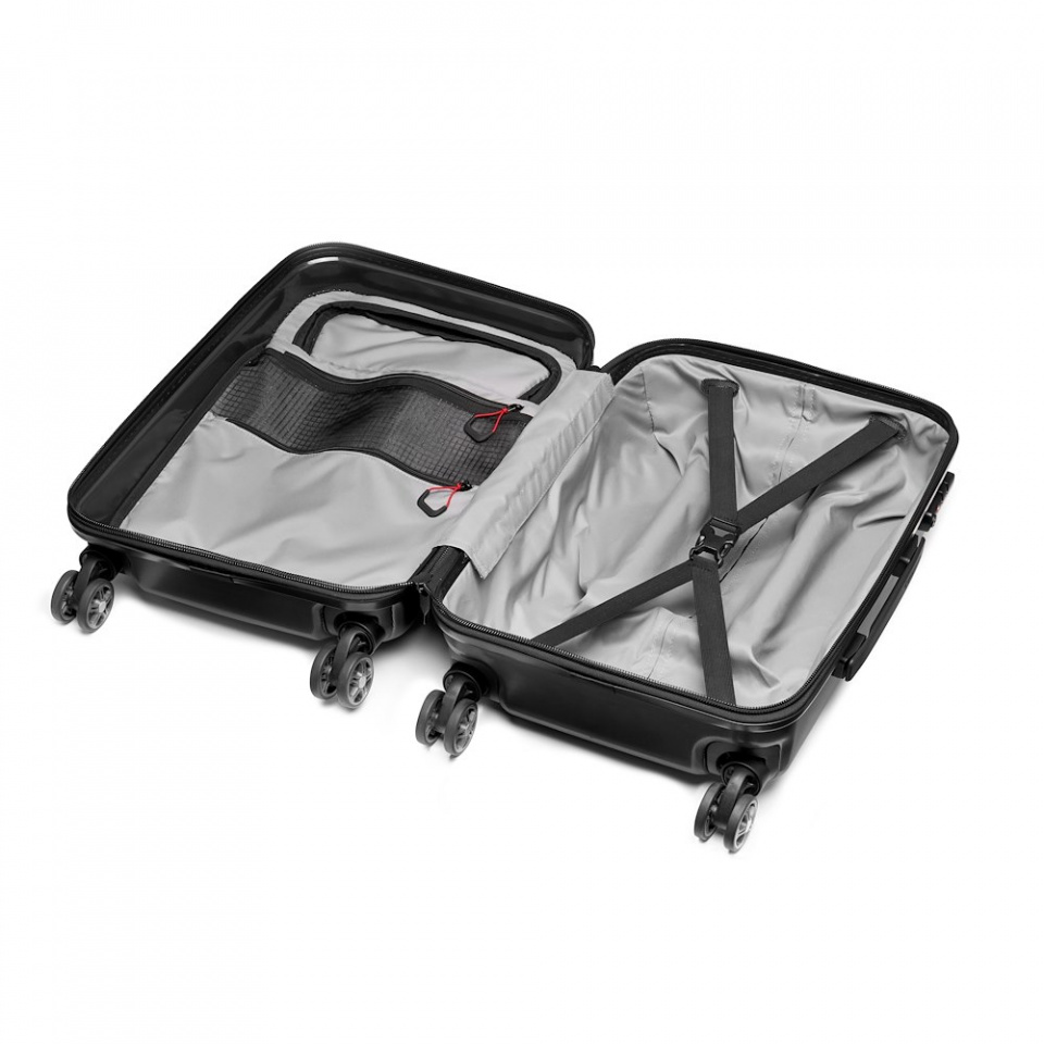 Üres Manfrotto Spin-55, utazásra készen