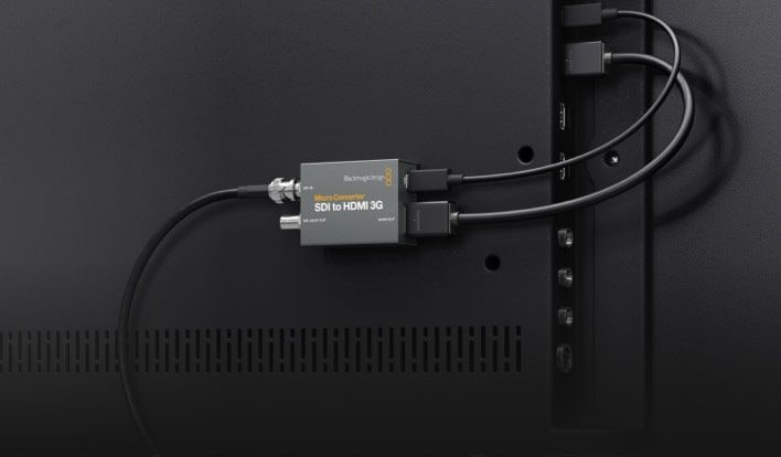 Micro Converter SDI to HDMI 3G – Professzionális monitorozás SDI-ről