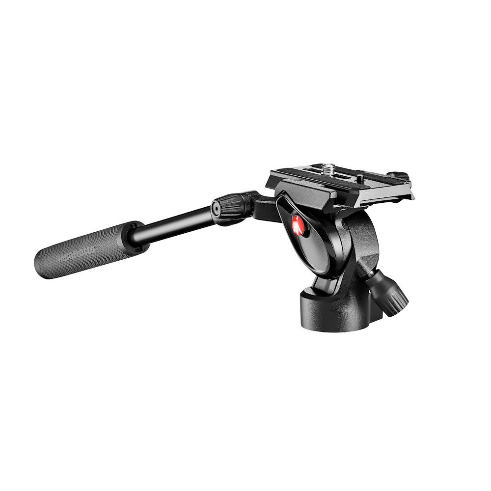 A Manfrotto MVH400AH oldalnézete panorámarúddal