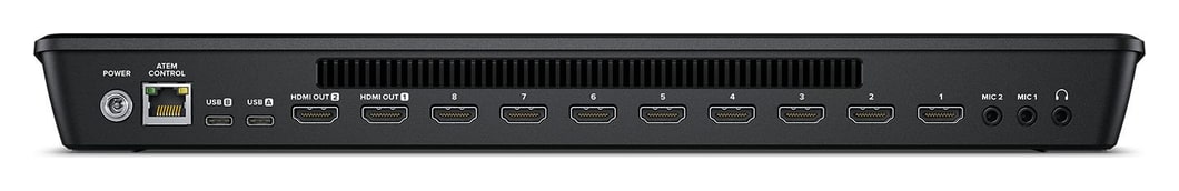 ATEM Mini Extreme – Két HDMI-kimenet, két USB-C és fejhallgató