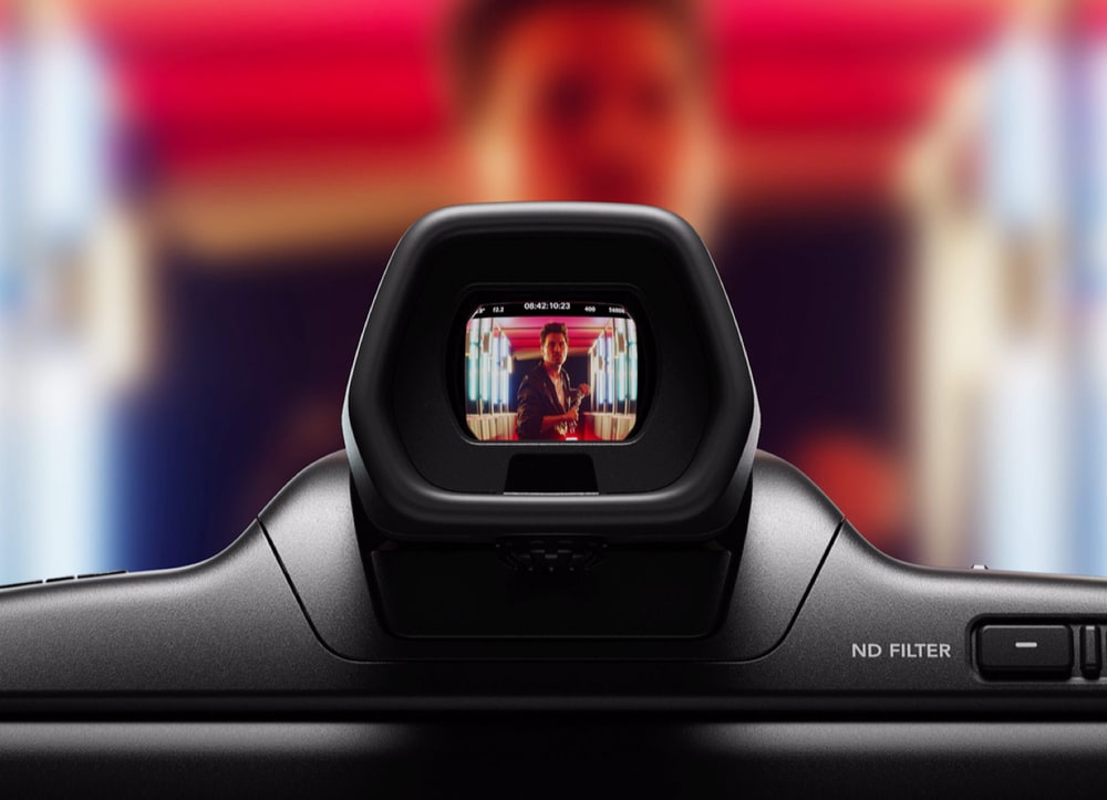 Blackmagic Pocket Cinema Camera Pro EVF – 1280 × 960 felbontású OLED kijelző