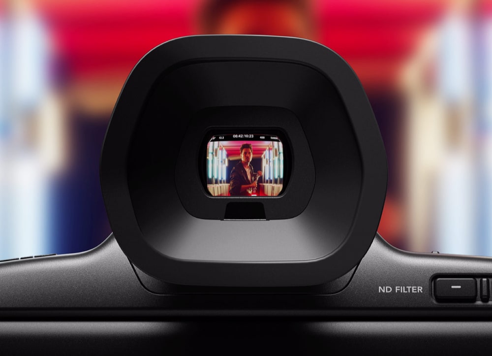 Blackmagic Pocket Cinema Camera Pro EVF – Négytagú üveg dioptriakorrekció