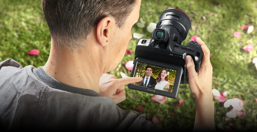 Blackmagic Pocket Cinema Camera Pro EVF – Közelítésérzékelő és állapotinformációk