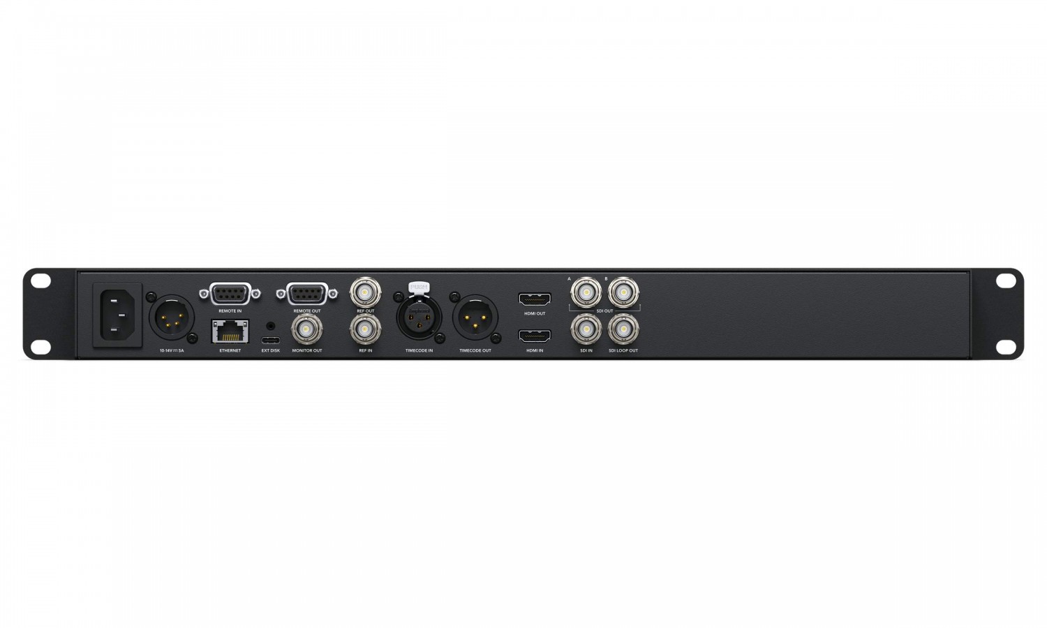 Zadní panel HyperDeck Studio HD Pro