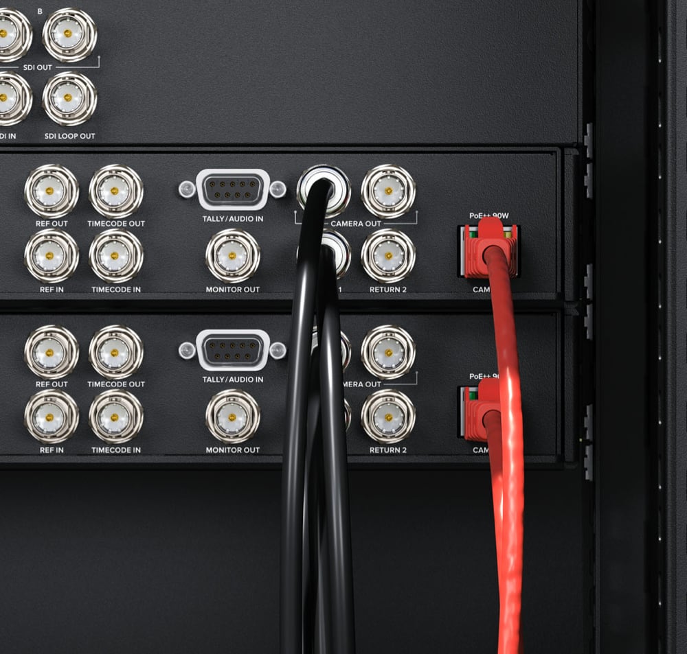 Blackmagic Design Studio Converter – A vezérlőterem oldalán