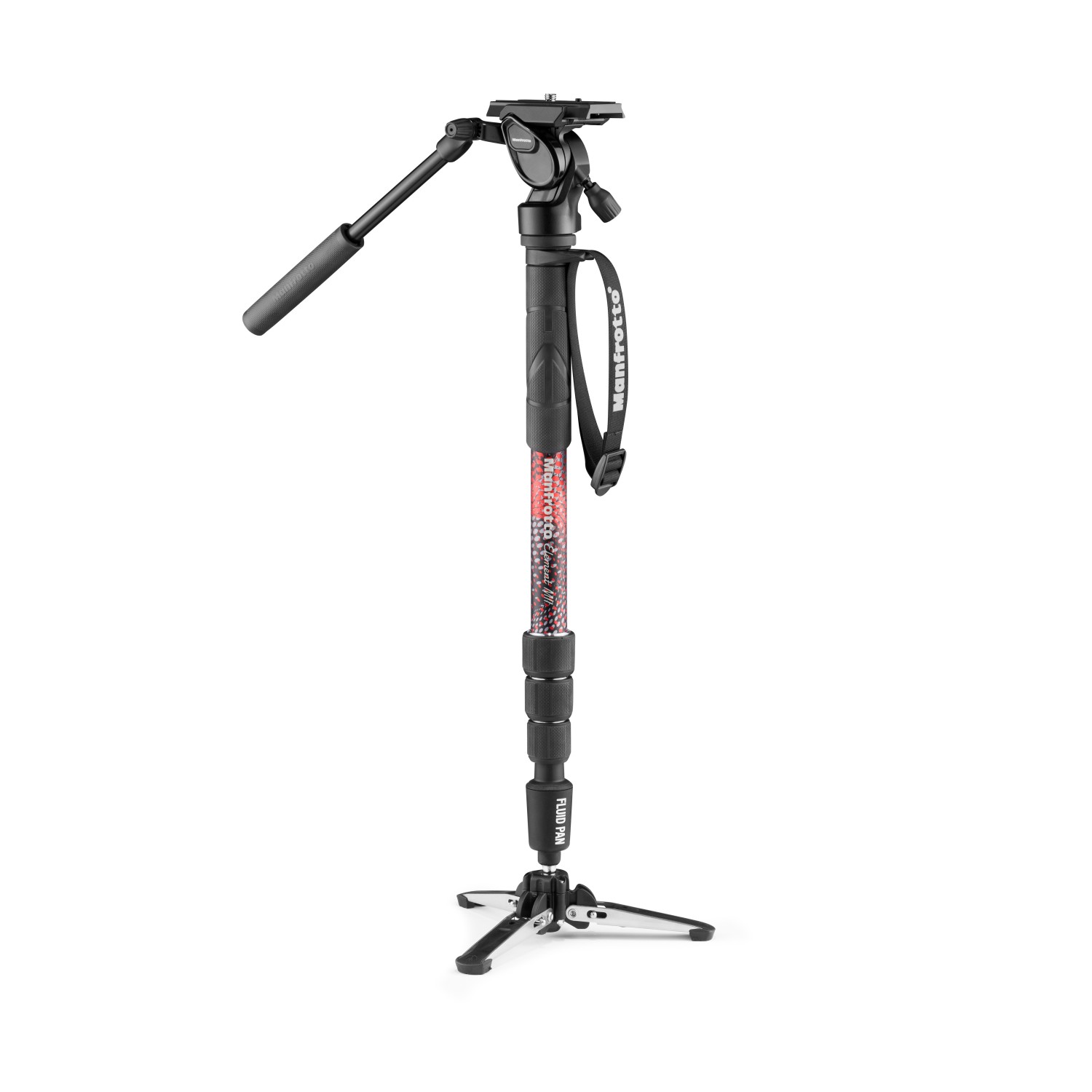 Manfrotto Element MII alumínium videó monopod készlet fluid fejjel