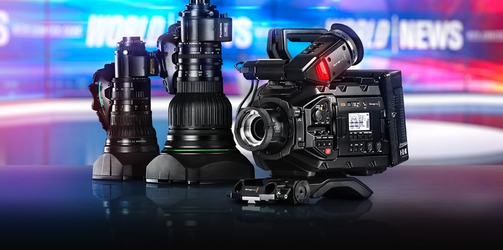 Blackmagic URSA Broadcast G2 – B4 televíziós objektívek