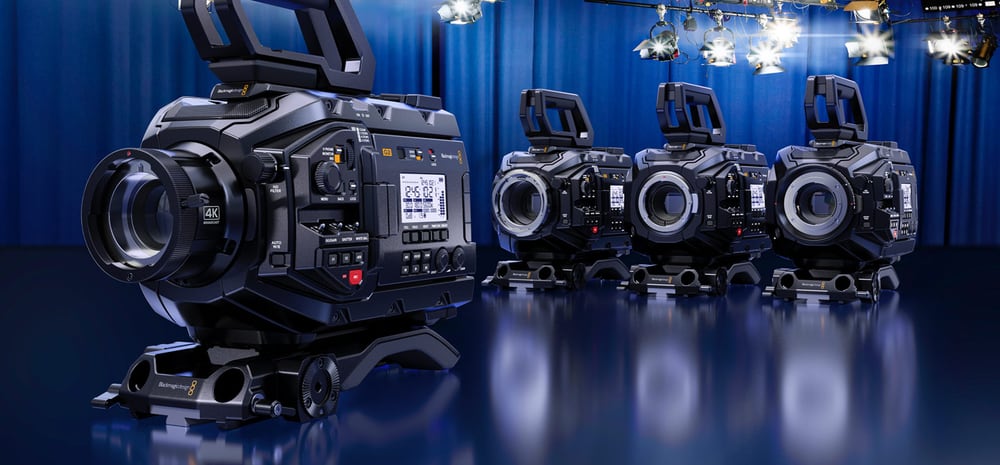 Blackmagic URSA Broadcast G2 – B4, EF, PL vagy F bajonett