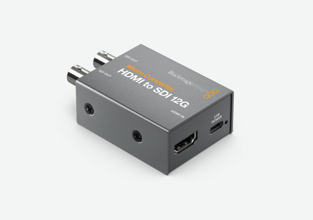Blackmagic Micro Converter HDMI–SDI 12G