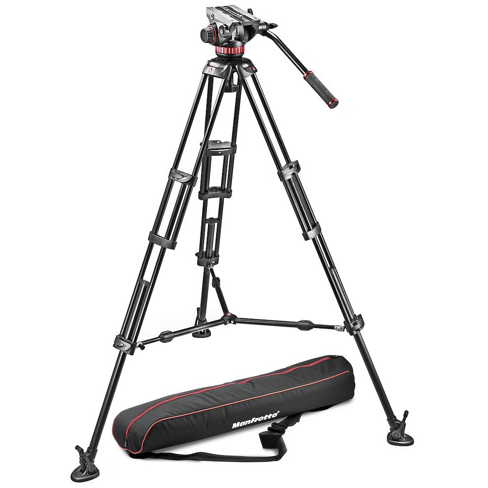 Manfrotto MVH502A,546BK-1 professzionális videóállvány-készlet