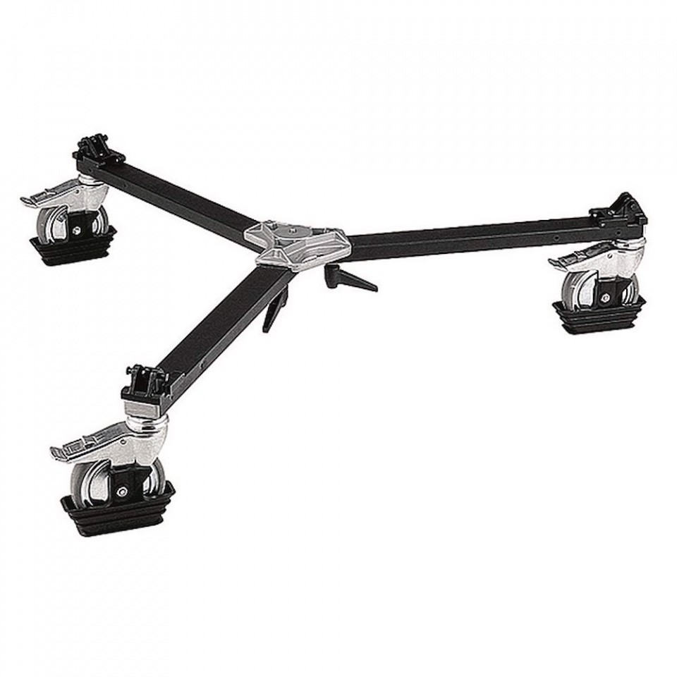 Kinyitott Manfrotto 114MV állványkocsi