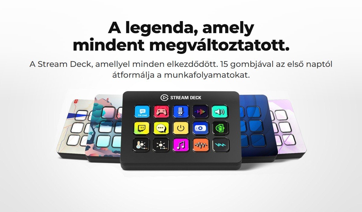 A Stream Deck, amellyel minden elkezdődött