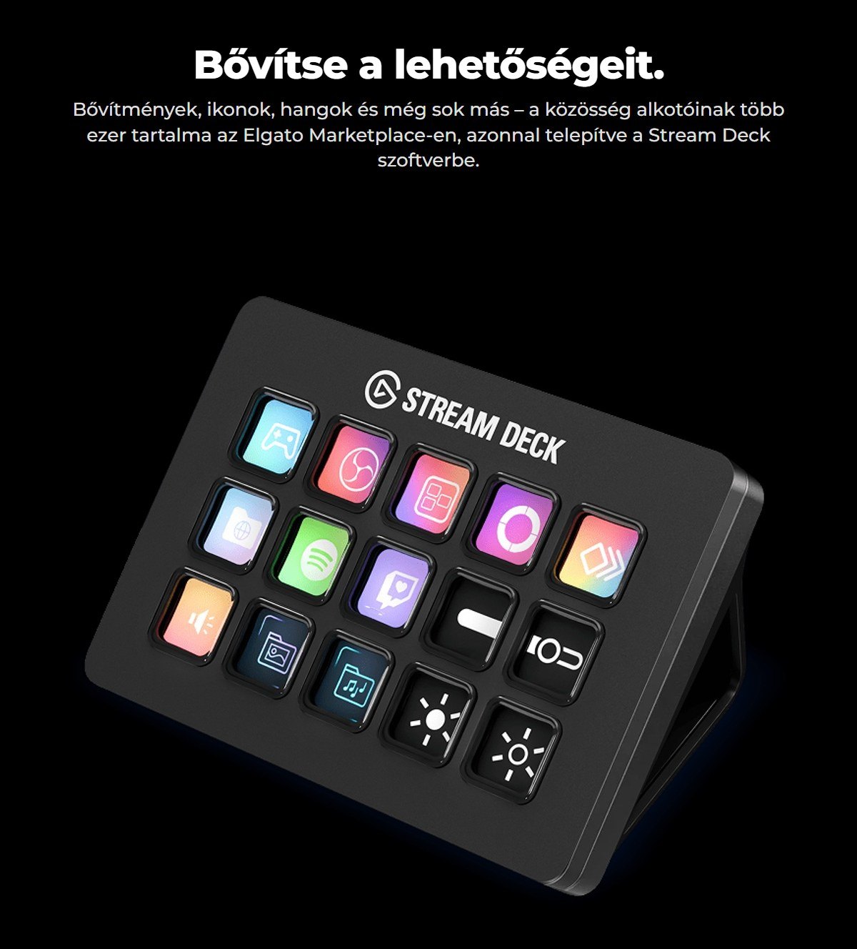 Bővítések a Marketplace-ről