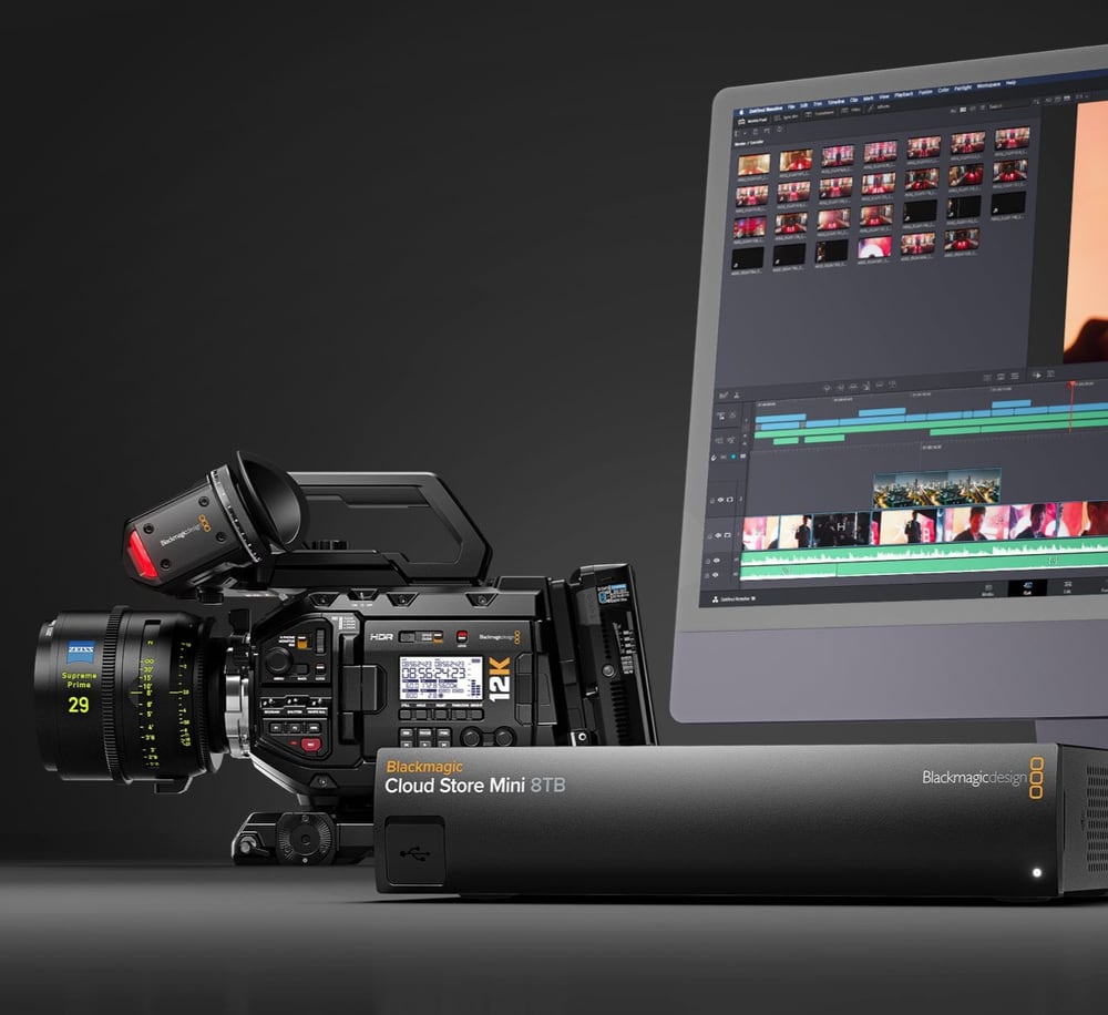 Blackmagic Design Cloud Store Mini 8TB – Vágáshoz, színkorrekcióhoz és hanghoz