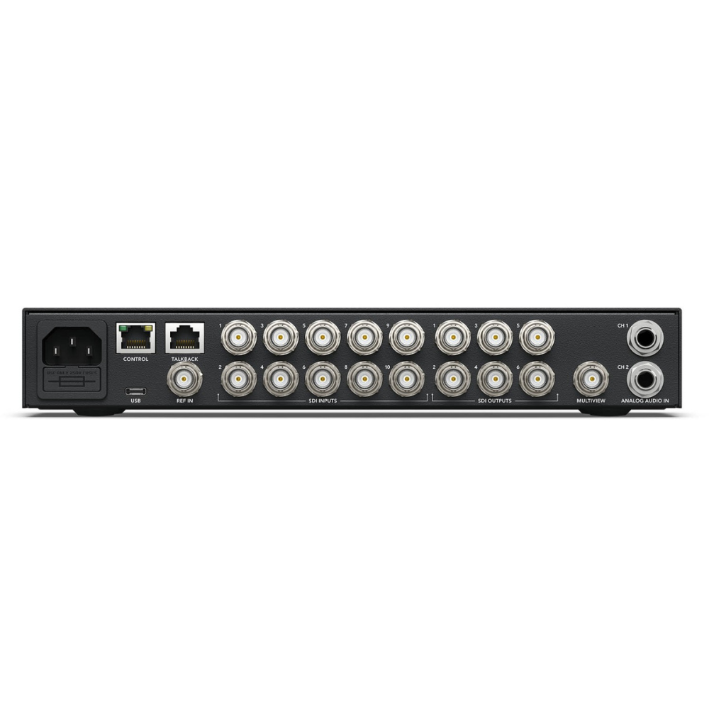 ATEM 1 M/E Constellation HD – zadní konektory