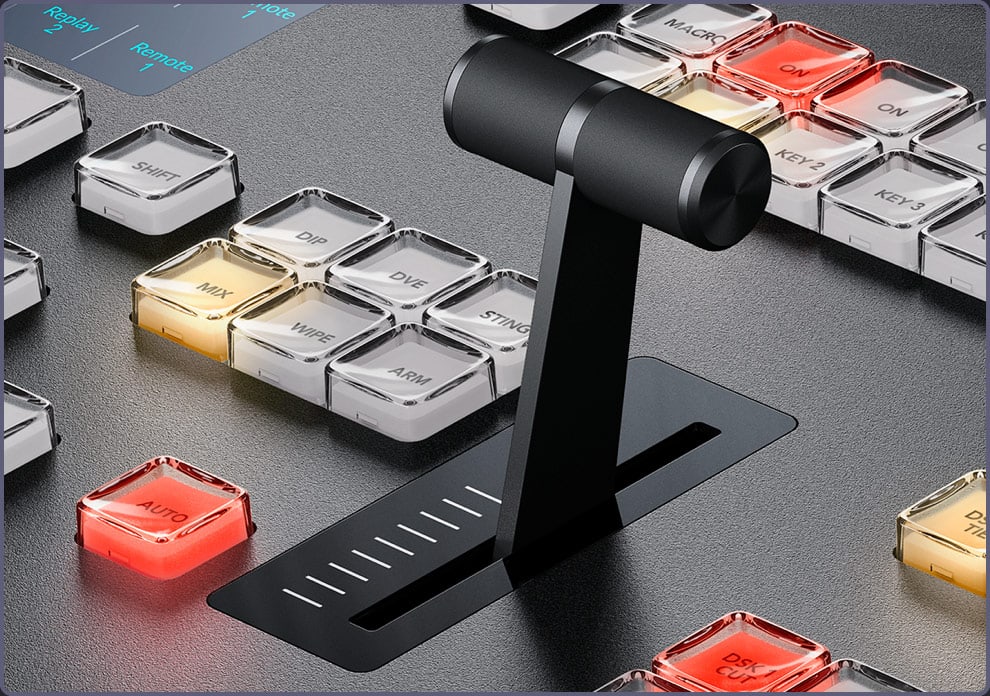 ATEM 2 M/E Advanced Panel 40 – T-kar és elsötétítés