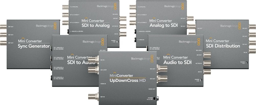 Mini Converter SDI Distribution – Valódi 3G-SDI kialakítás