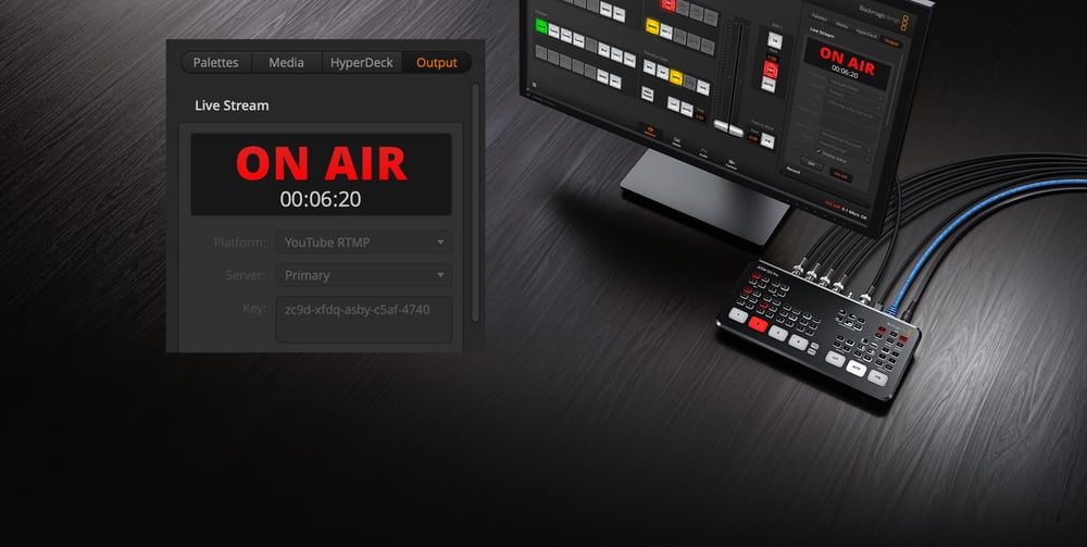 ATEM SDI Pro ISO – Streamelés közvetlenül Etherneten