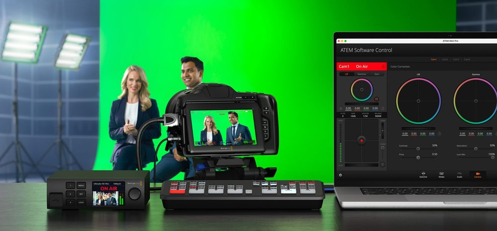 Ultimatte 12 4K – Vezérlés szoftverrel és Smart Remote 4 panellel