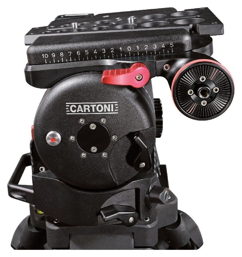 Cartoni Master 65 – Kezelőszervek oldalt
