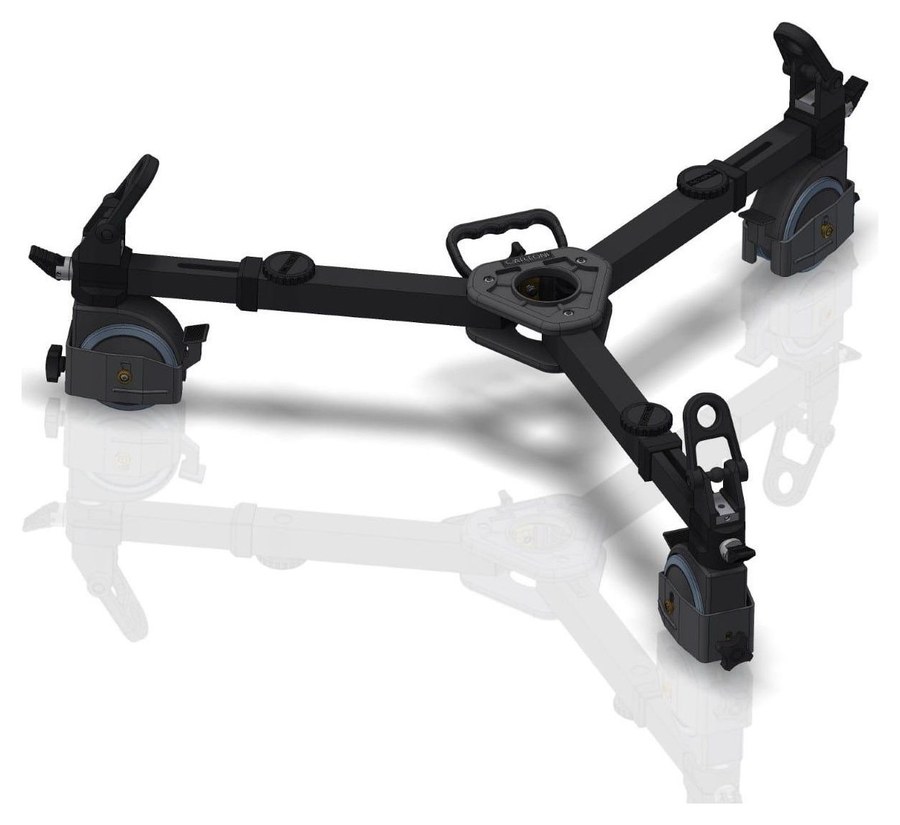 Cartoni D834/A Standard dolly, kihúzható – Kihúzható karok