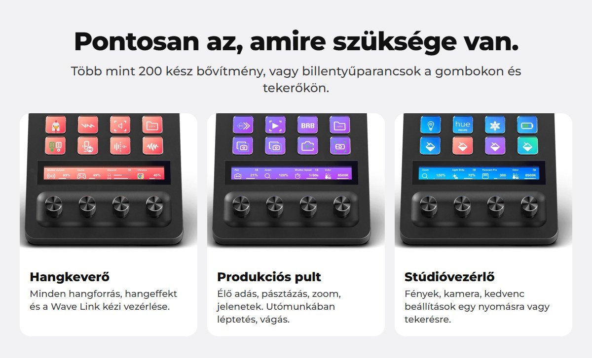 Hanghoz, közvetítéshez, stúdióhoz
