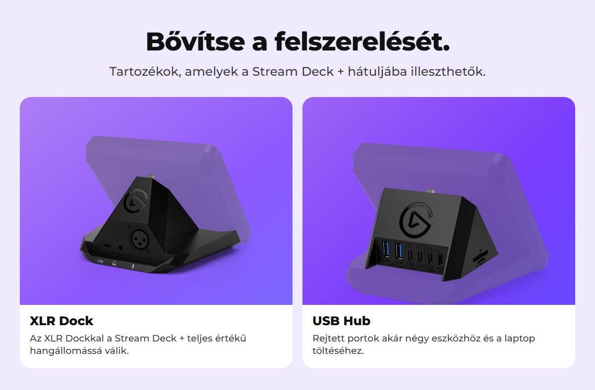 Bővítő tartozékok