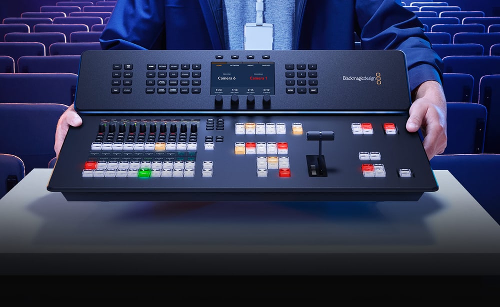 ATEM Television Studio HD8 2TB – Broadcast panel T-barral