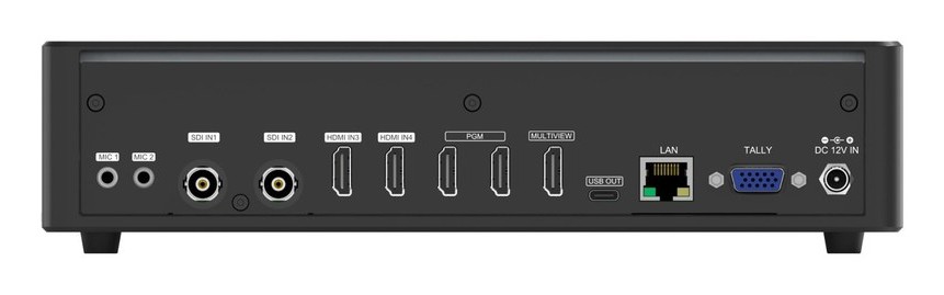 AVMATRIX PVS0403U – Csatlakozók a hátoldalon