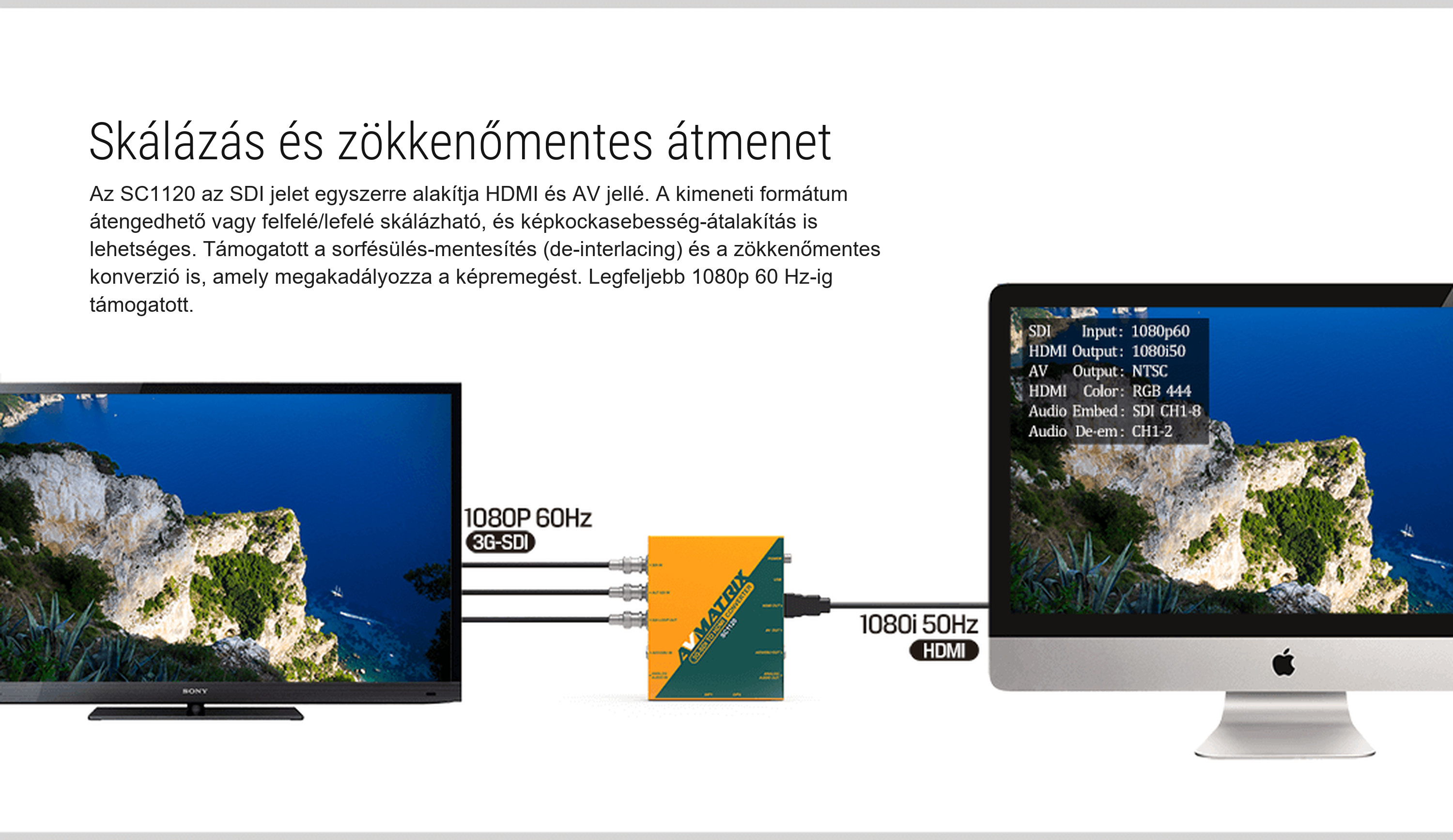 AVMATRIX SC1120 – infografika