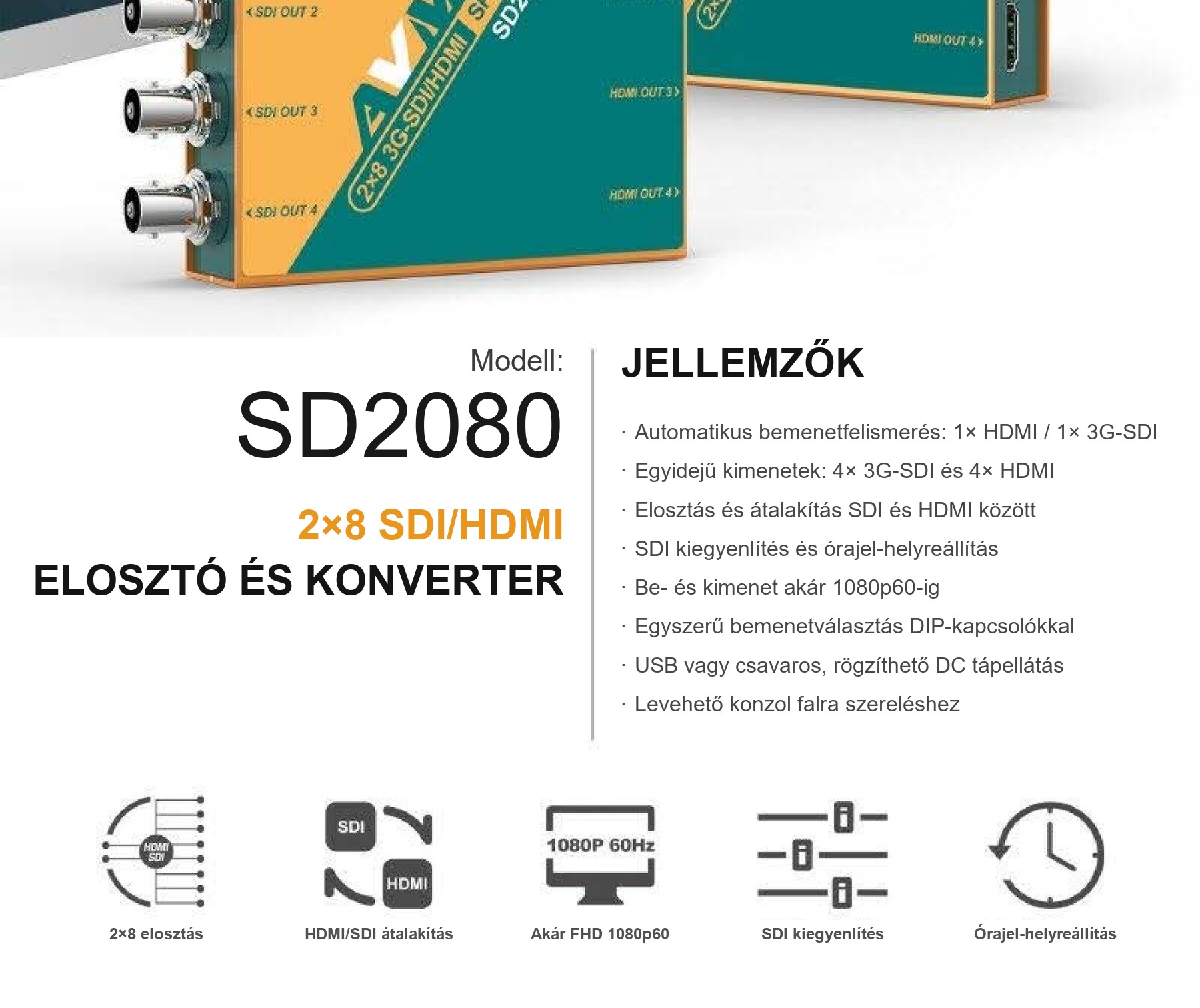 AVMATRIX SD2080 – infografika