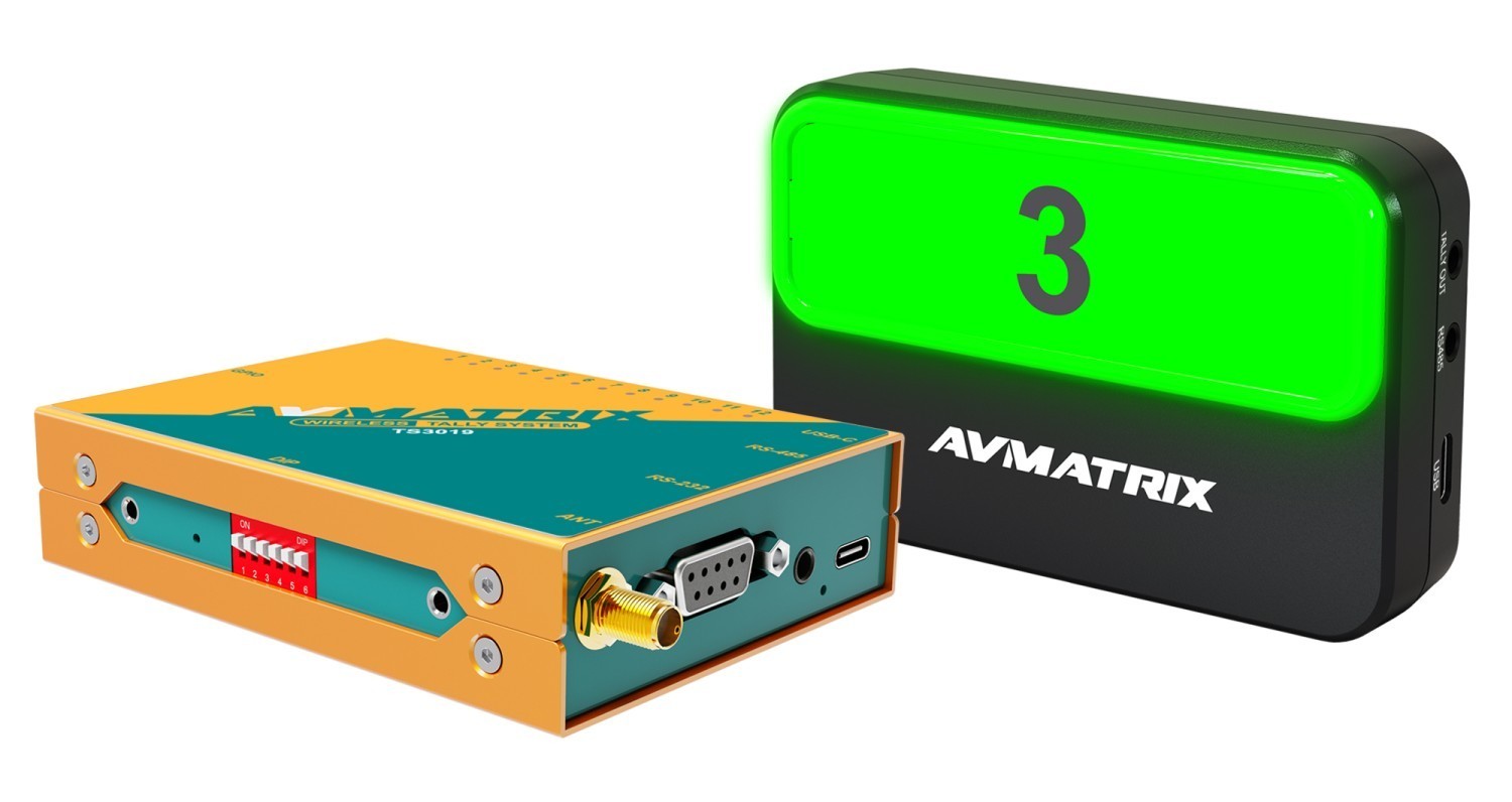 AVMATRIX TS3019-4 – Vezérlődoboz és lámpa