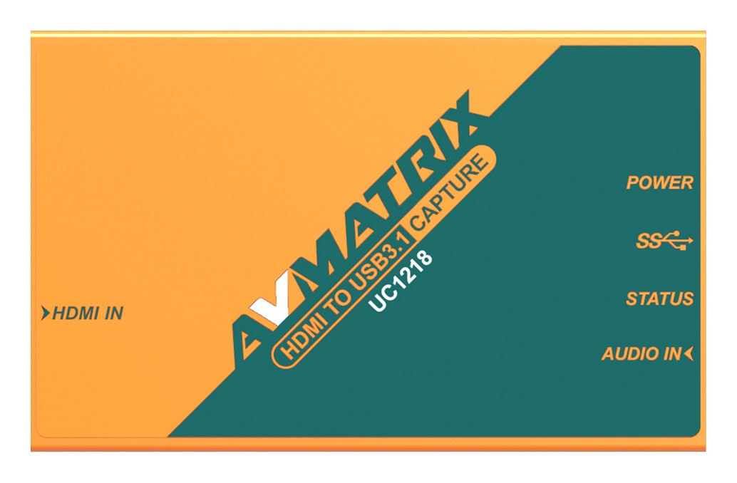 AVMATRIX UC1218 – Az eszköz felülnézetben