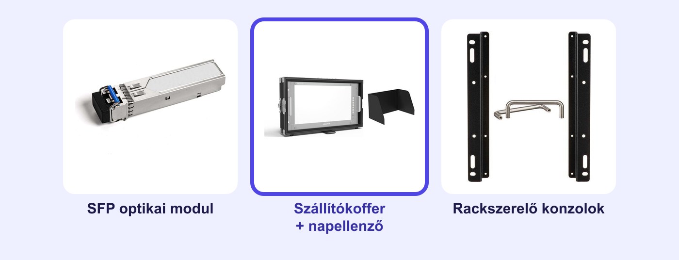 A Lilliput Q28 monitor opcionális tartozékai