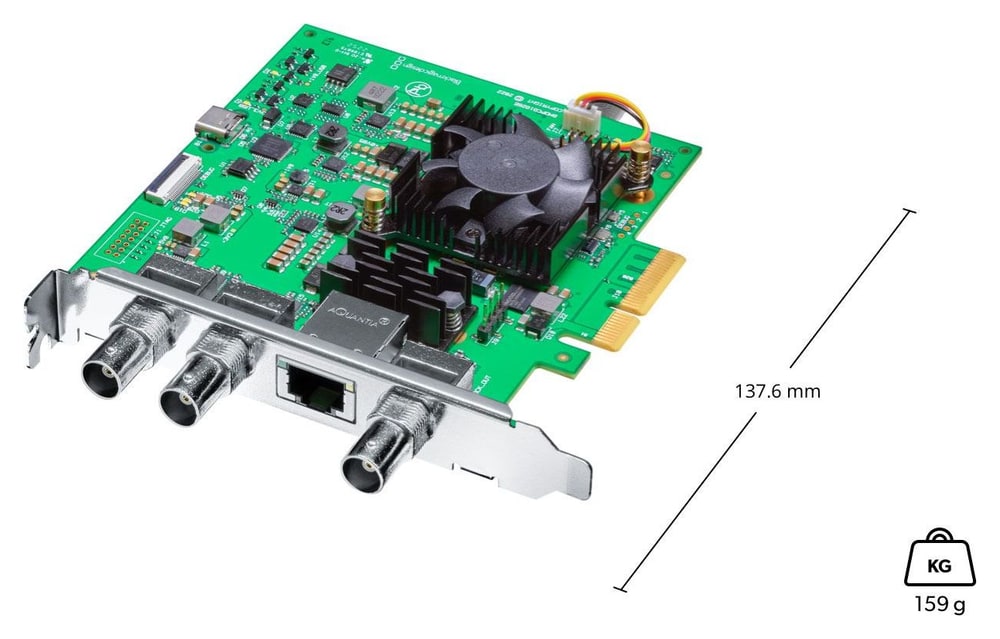 DeckLink IP/SDI HD – Méretek és telepítés
