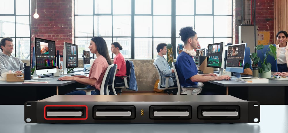 Blackmagic Design Cloud Dock 4 – Kompakt rackes kialakítás
