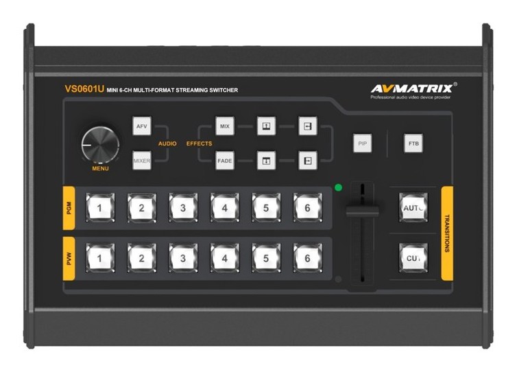 AVMATRIX VS0601U – Vezérlőpanel