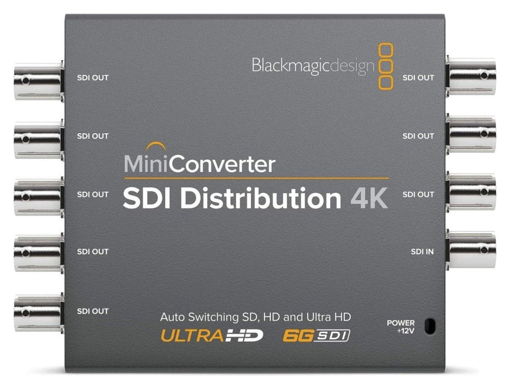 Mini Converter SDI Distribution 4K – Nyolc SDI kimenet az egész munkahelynek