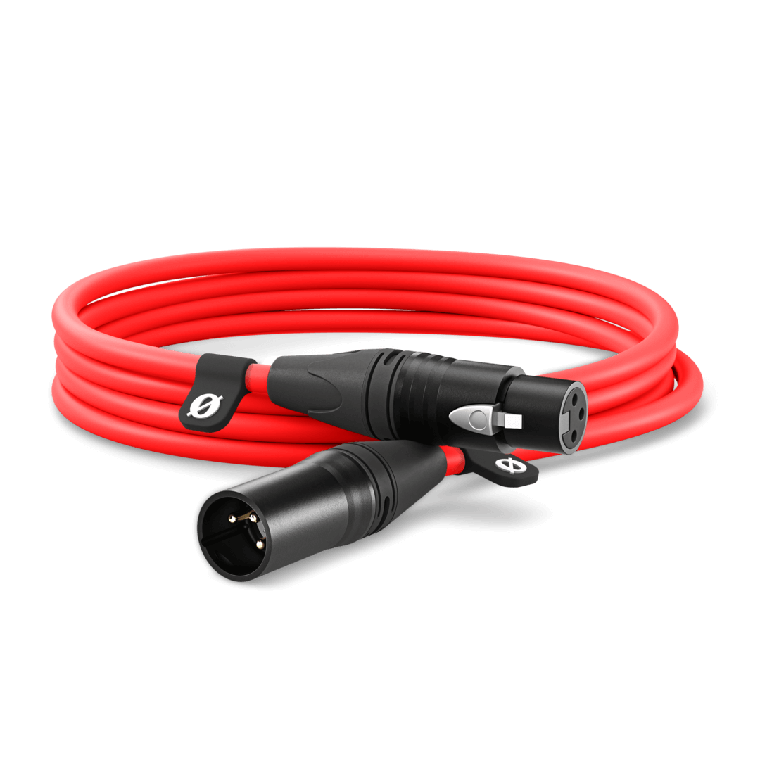 RØDE XLR-3 červený
